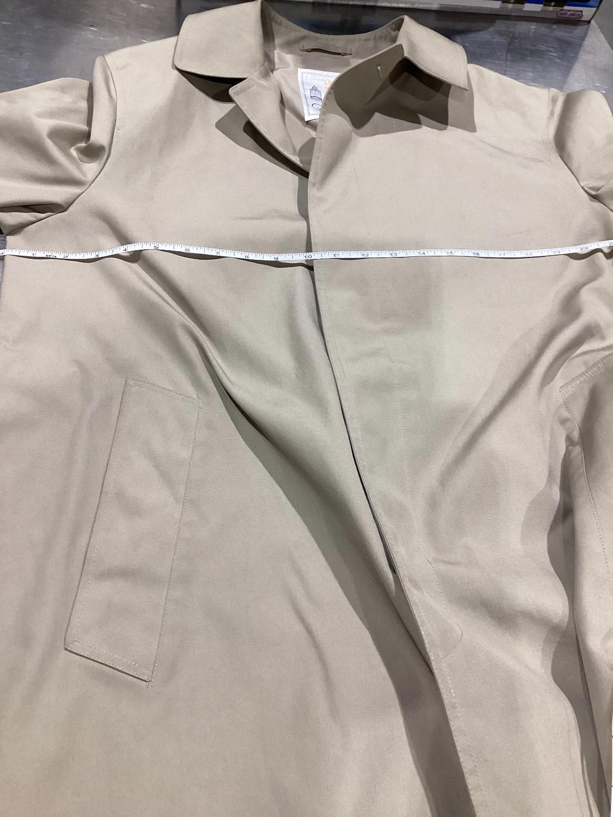 Vintage London Fog Maincoats Trench Coat – Classic Beige Rain Jacket