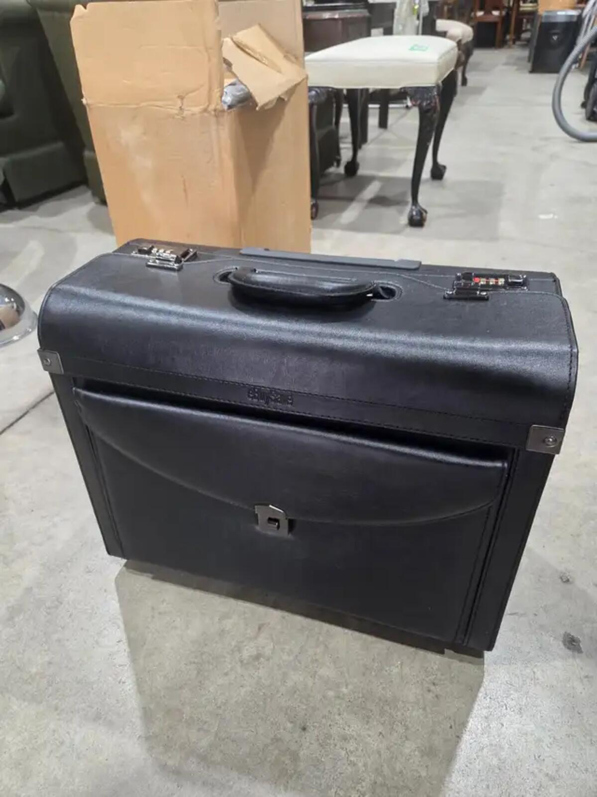 NEW Rolling & Locking Briefcases — 2 Available
