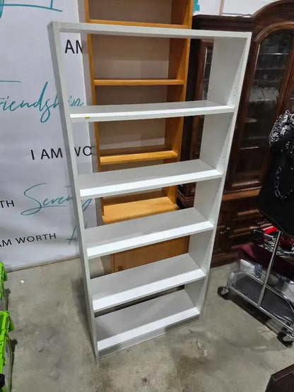 White Ikea Billy Bookcase
