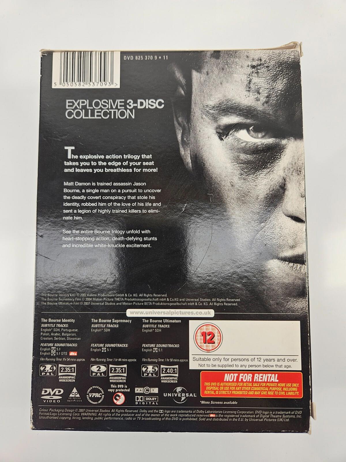 The Ultimate Bourne Collection DVD