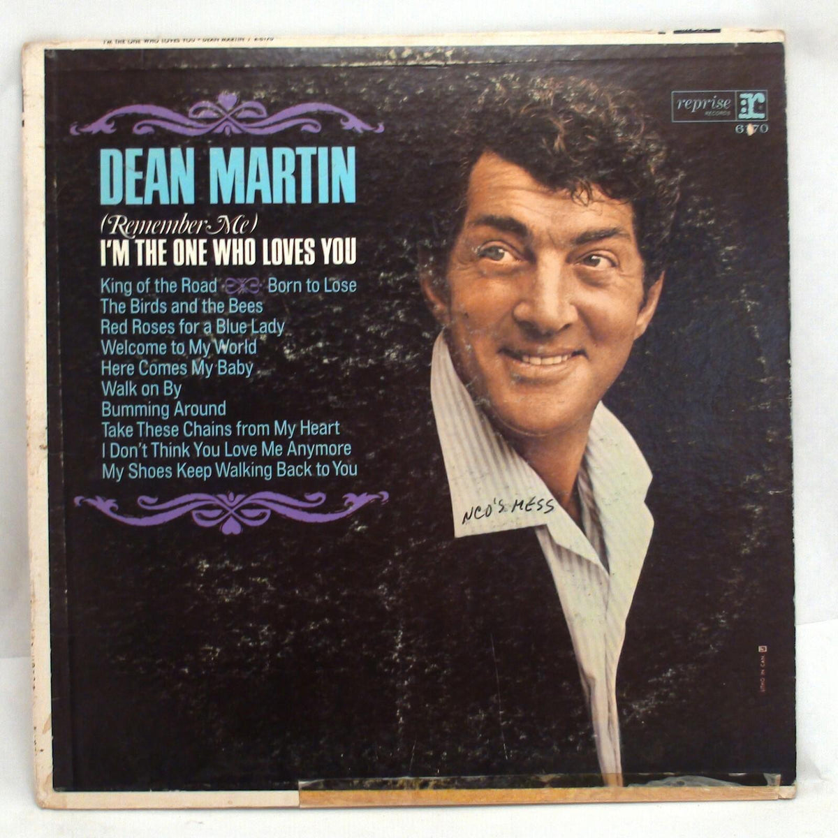 Dean Martin (Remember Me) I'm The One Who Loves You Vinyle Album Disque LP - État correct