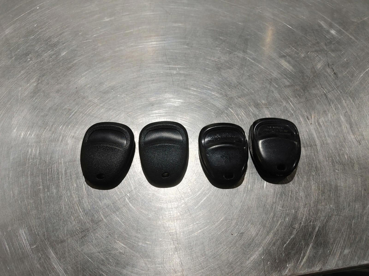 Lot of 4 GM 10246215 Replace Key Fobs Remotes for Impala Monte Carlo Grand Prix