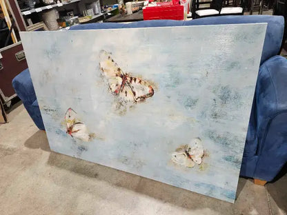 Butterfly Canvas Painting 60x40"