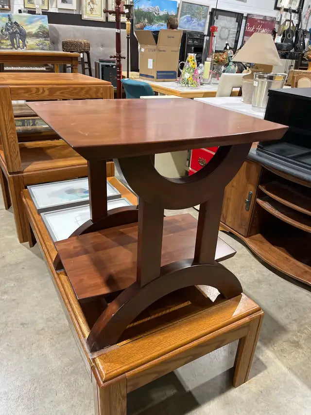 Wood Side Table