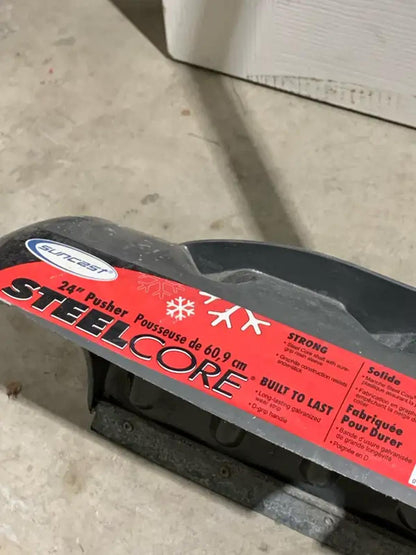 Suncast Steelcore Pusher