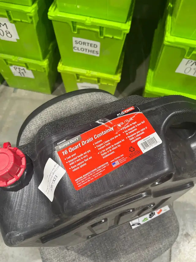 FloTool Drain Container
