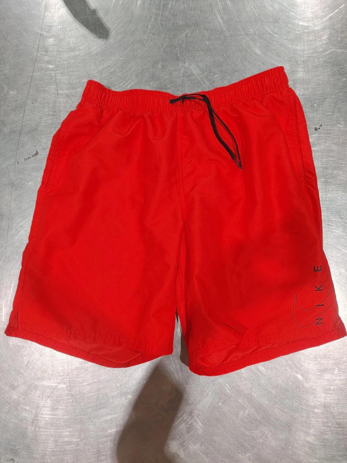 Nike Swimshorts Red Large Good Condition