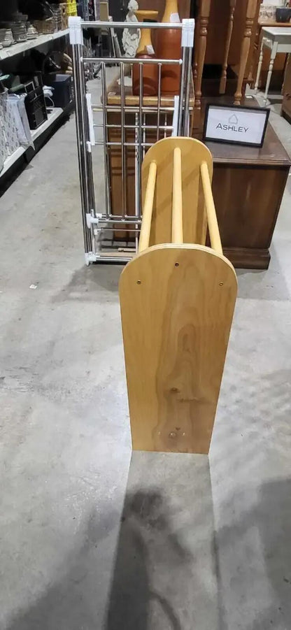 Solid Pine Wooden Towel Rack 30.5' x 28.5' x 10'