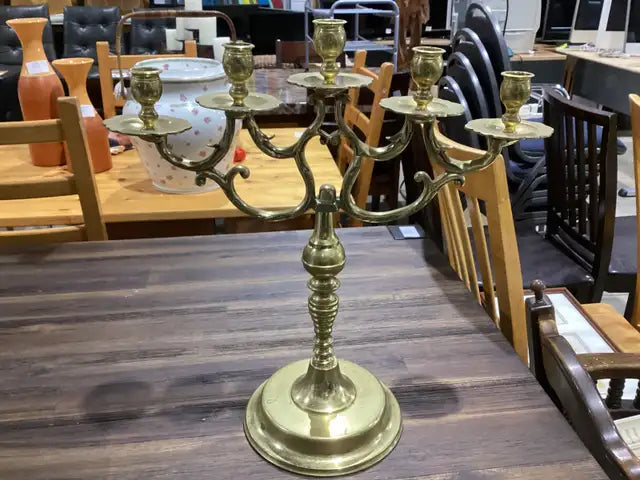 Vintage Brass Candelabra