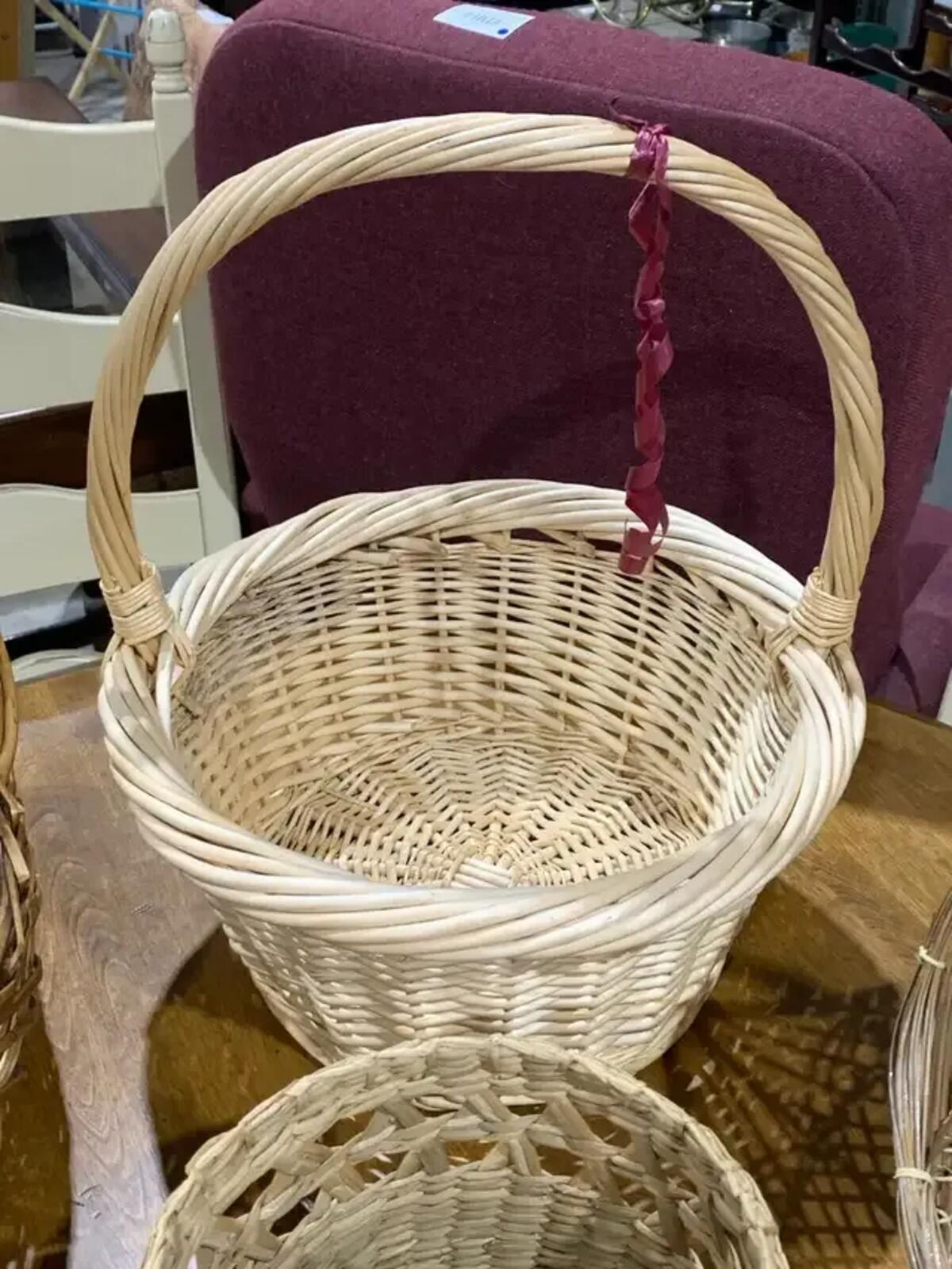 Various Wicker baskets
