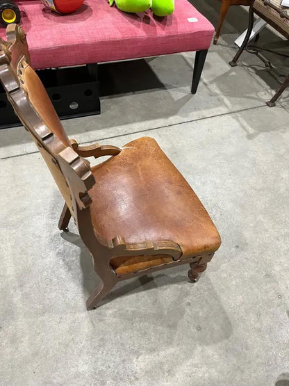 Leather Accent Chair
