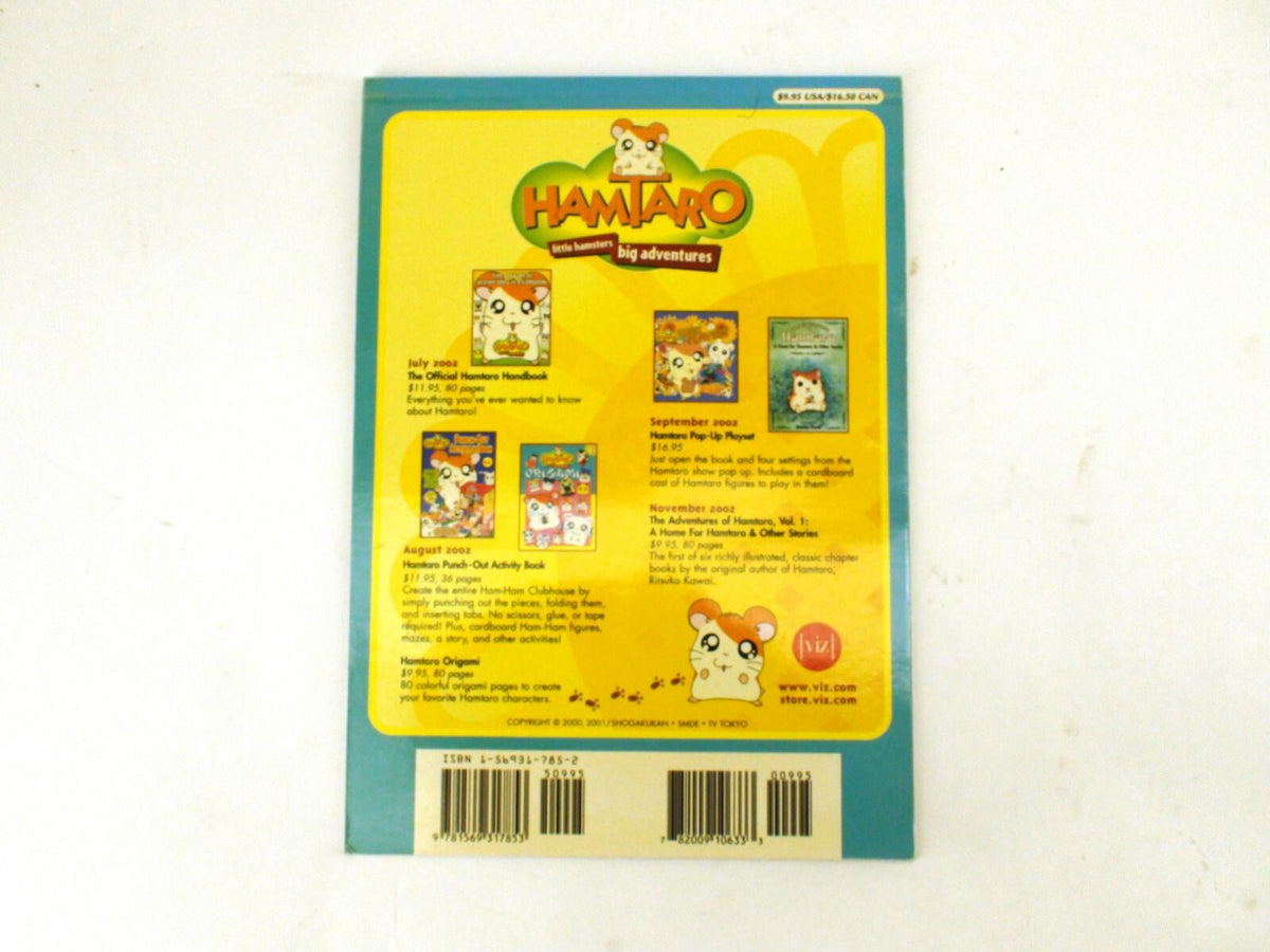 Hamtaro Collectible Origami Book Shogakukan, No Origami Pages - Viz, 2001