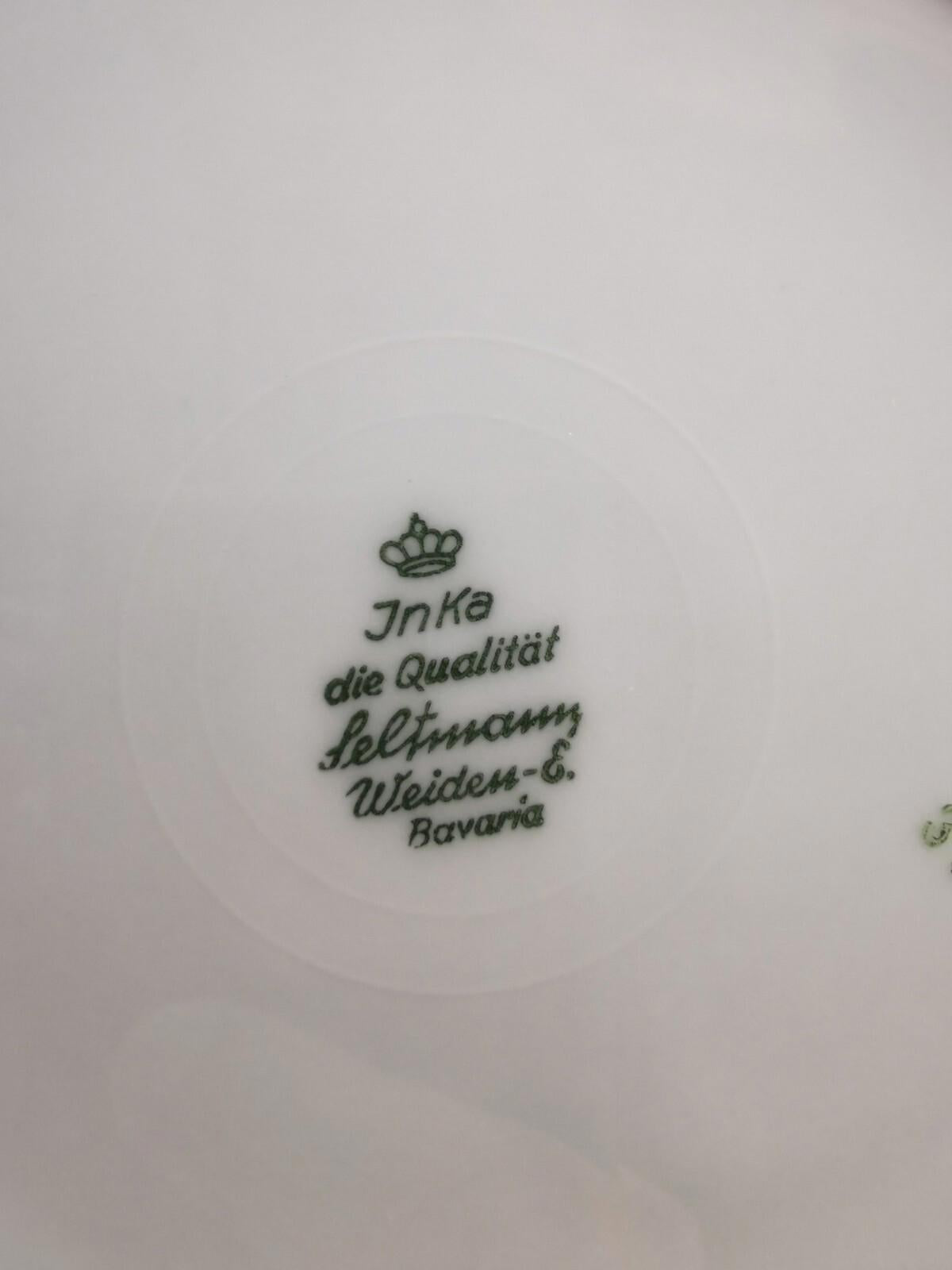 Bavaria Germany Plates & Creamer.