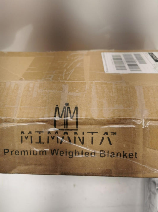 MIMANTA 10 lbs. 40″x60″ Premium Bamboo Weighted Blanket