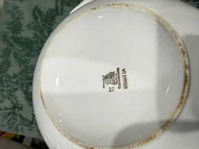 Brigita Czechoslovakia Serving Dish