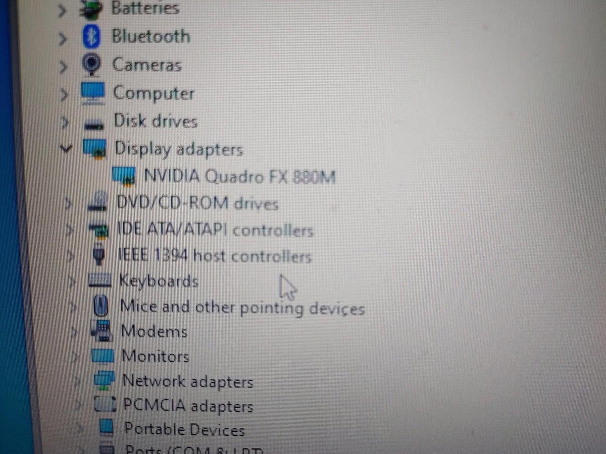 Bon état HP EliteBook 8540w i7 2,67GHz 4 Go RAM 1 To HDD Quadro FX 880M