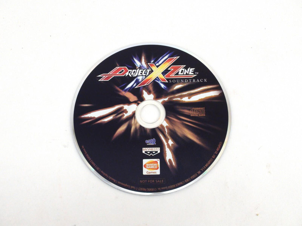 CD Project X Zone Sound Collection, Bande originale de jeu vidéo - Bandai Namco, Disque seul