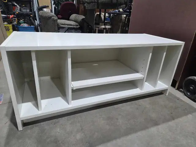 White TV Stand