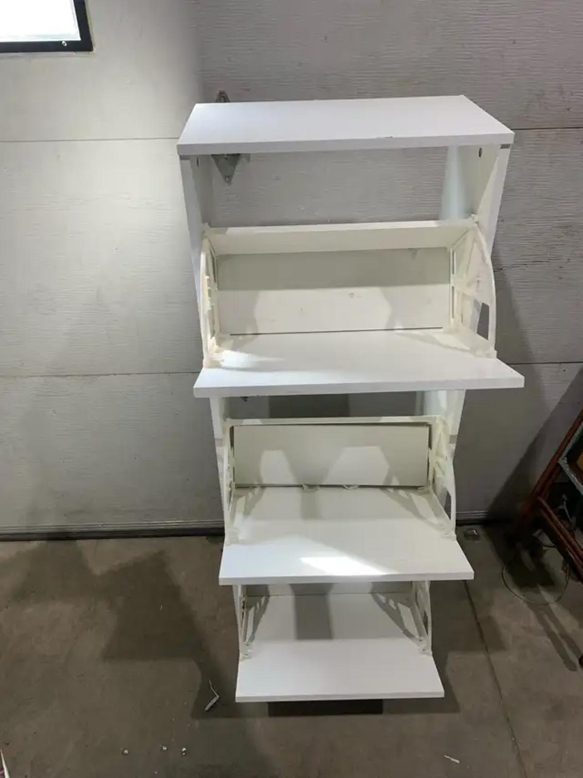 White IKEA Shoe Cabinet