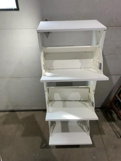 White IKEA Shoe Cabinet