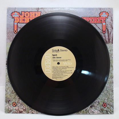 Excellent Condition John Denver Spirit Vinyl Album Record LP