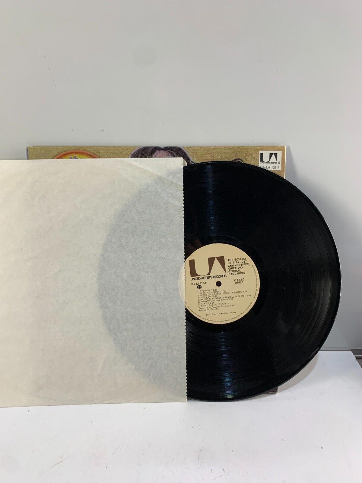 Chief Dan George, Ann Mortifee, Paul Horn - The Ecstasy Of Rita Joe vinyl record