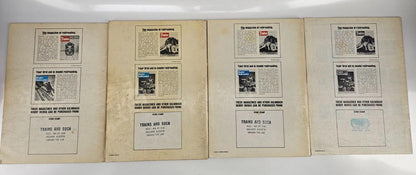 Lot of 4 - Vintage Model Railroad Magazines