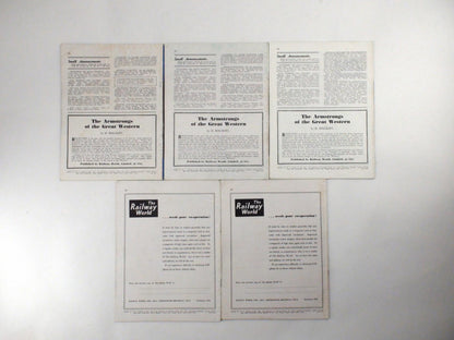 The Railway Magazine 1955 Lot, 11 Issues January - November, Great Condition