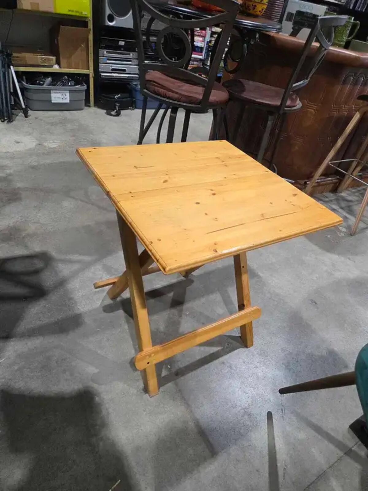 Wooden Folding Table