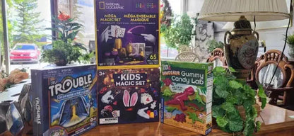 New! Board Games and Science Kits for Kids - 4 Available