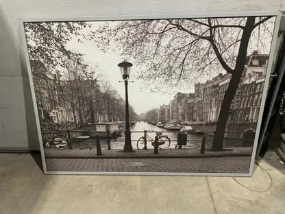 IKEA Vilshult Art Print of Amsterdam Canal
