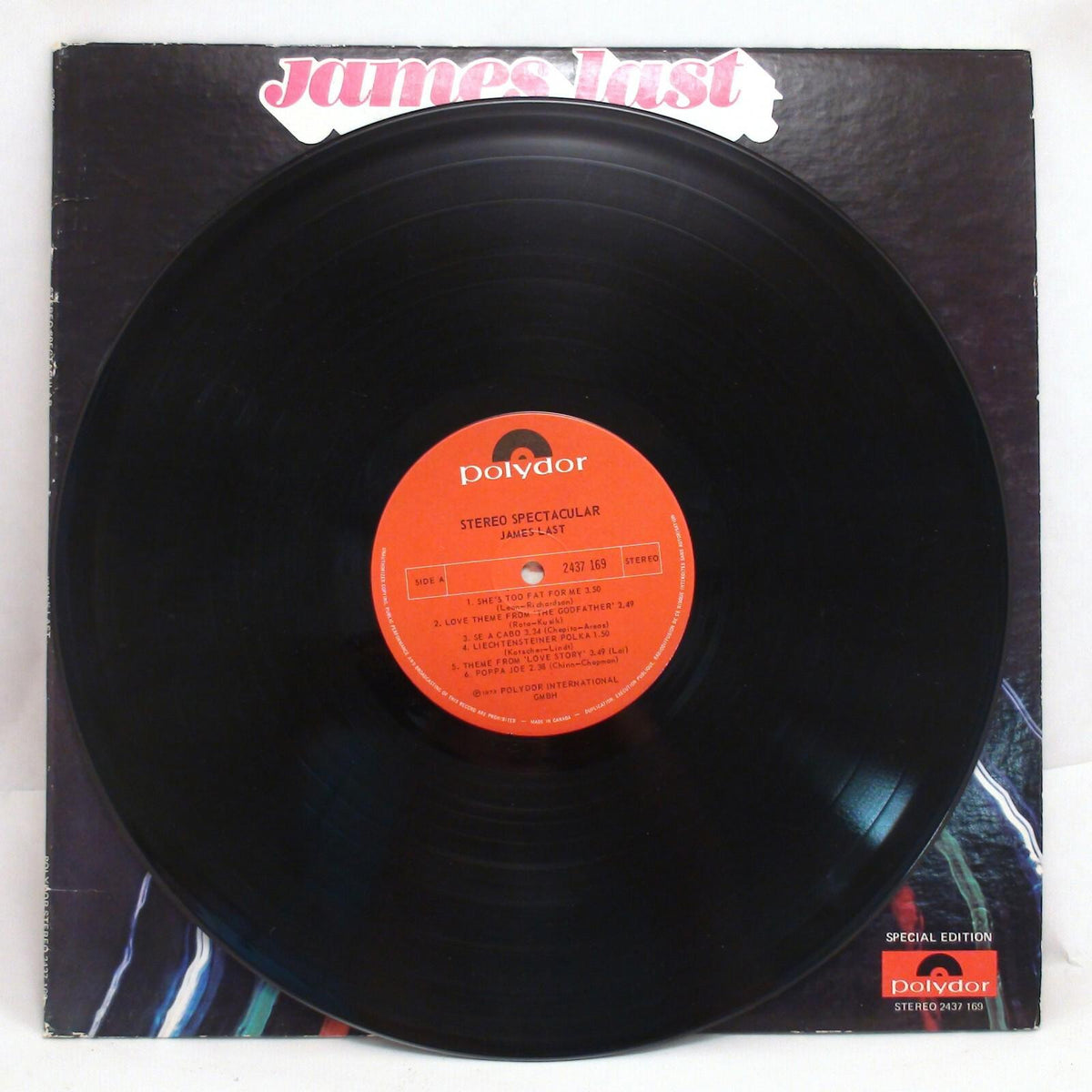 James Last Stereo Spectacular Vinyl Album Record LP