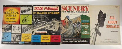 Lot of 4 - Vintage Model Railroad Magazines