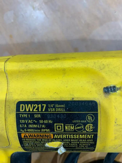 DeWalt Corded Drill