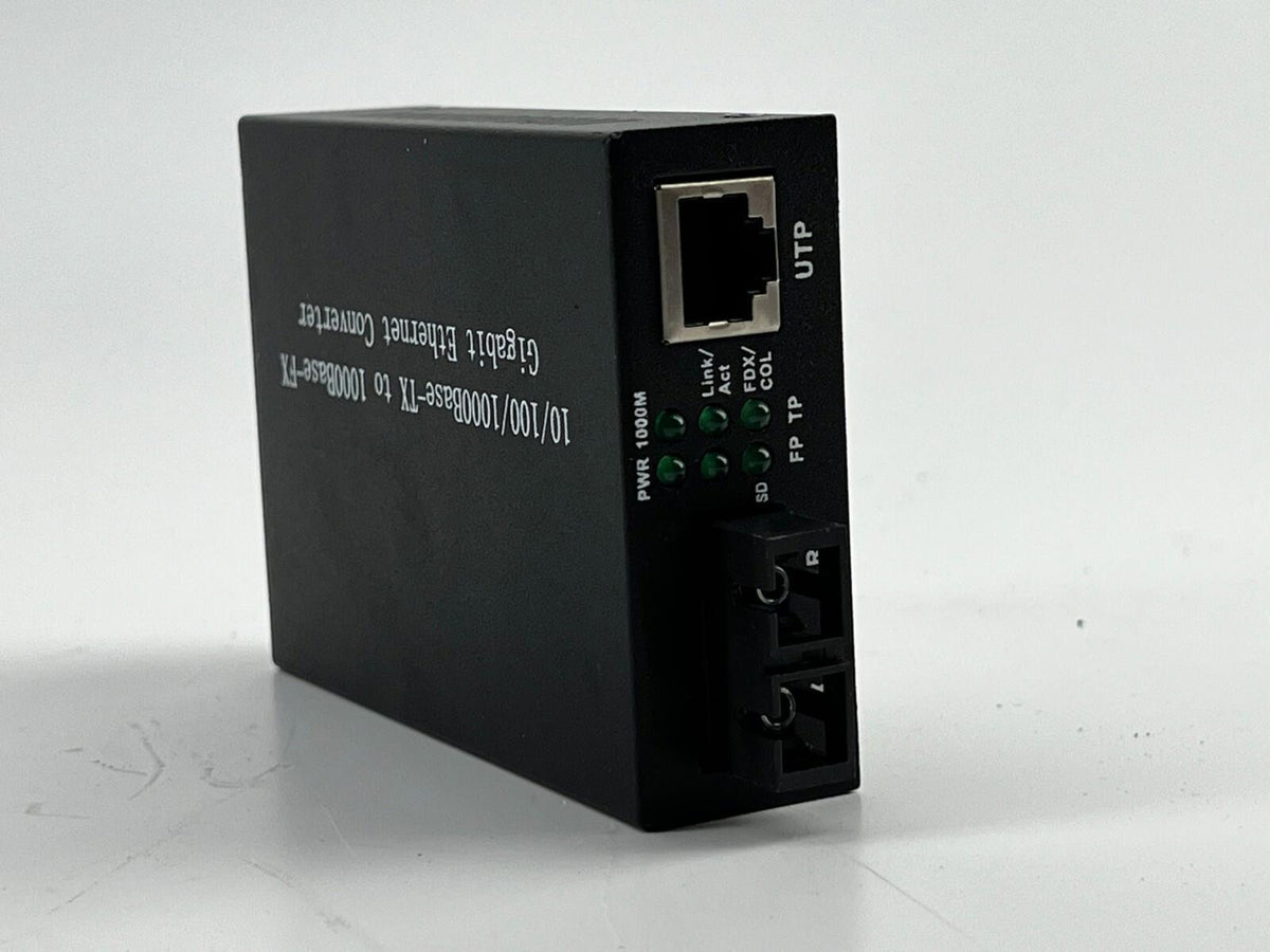 Convertisseur de média Gigabit Ethernet port monomode 4