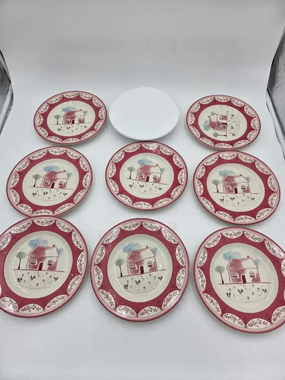Johnson Bros Farmhouse Chic Plates - 8