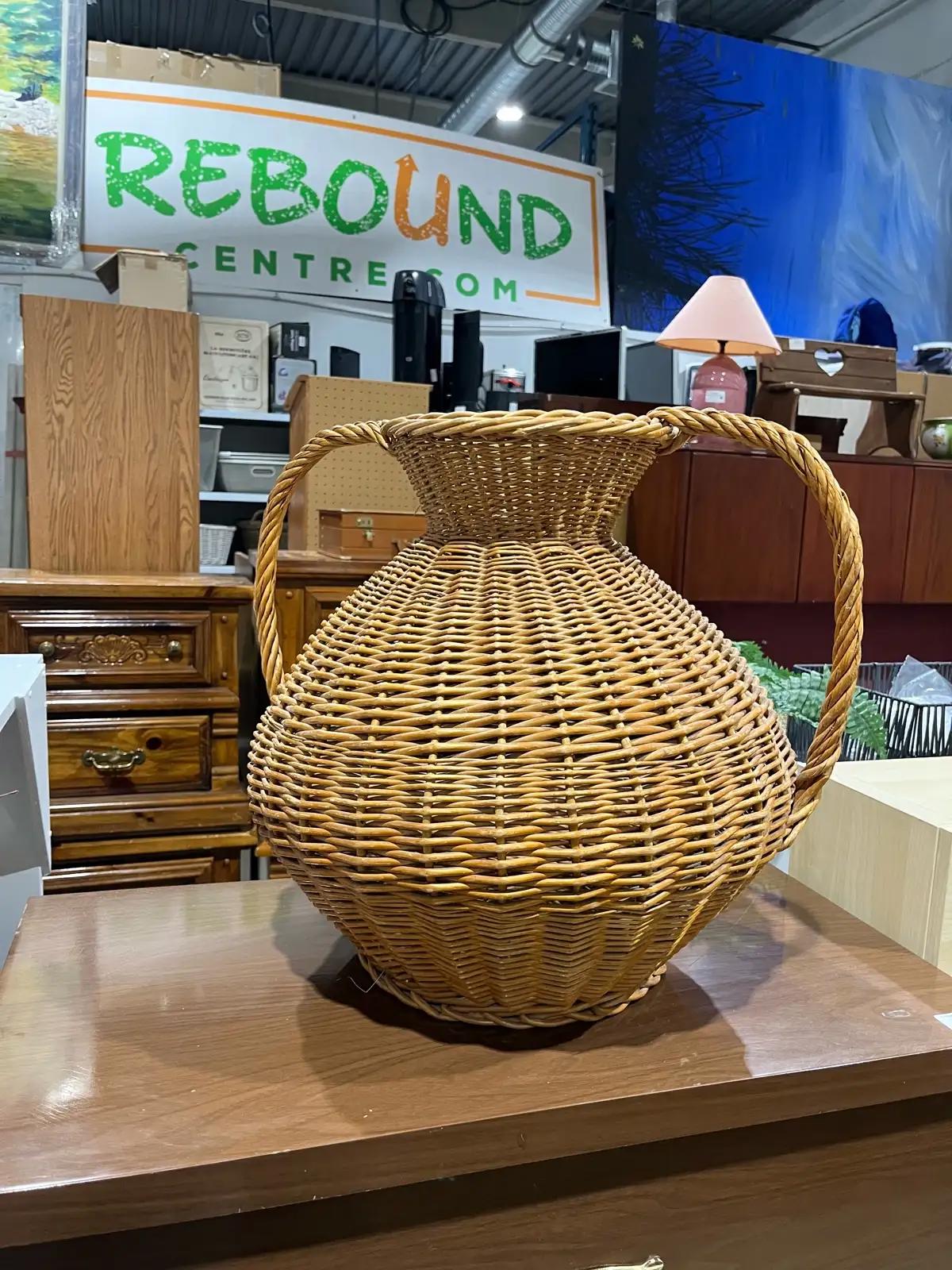 Wicker Vase