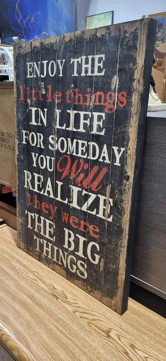 Rustic Wall Sign 27.5"x 39.5"