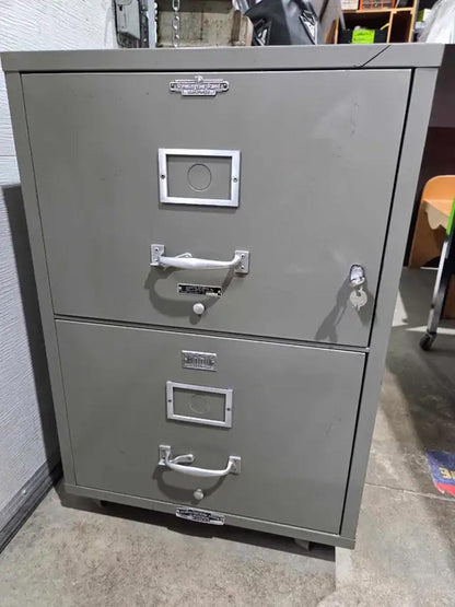 Remington Rand Fire Insulated File Cabinet