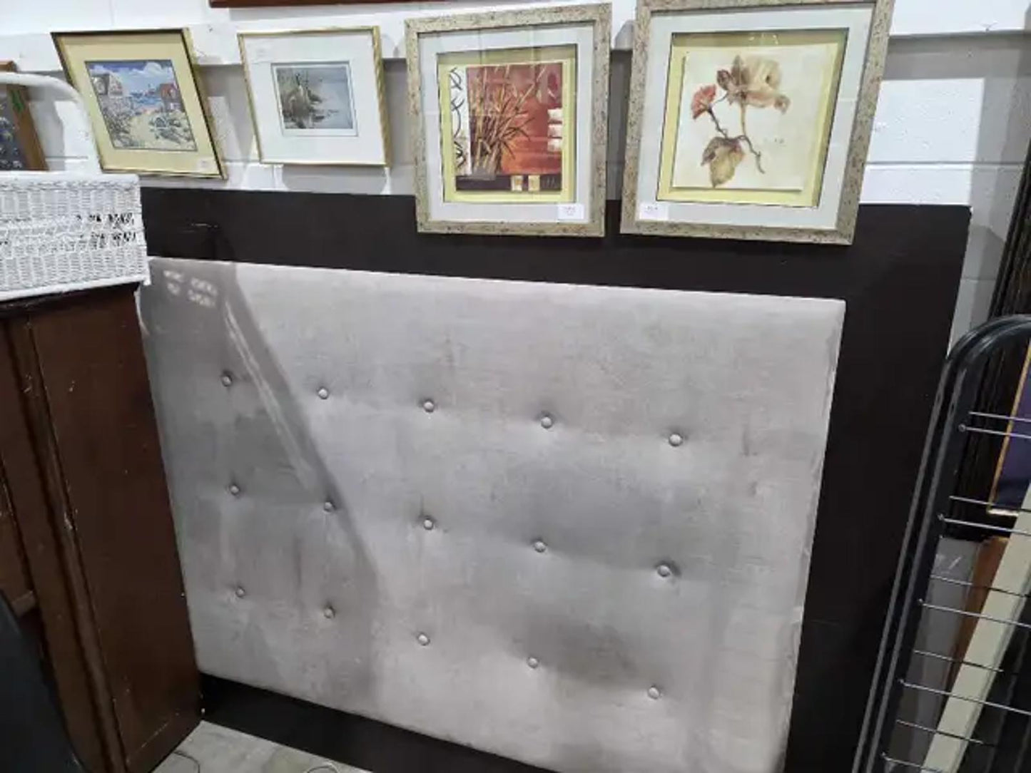 Huge Queen Padded/Wooden Headboard