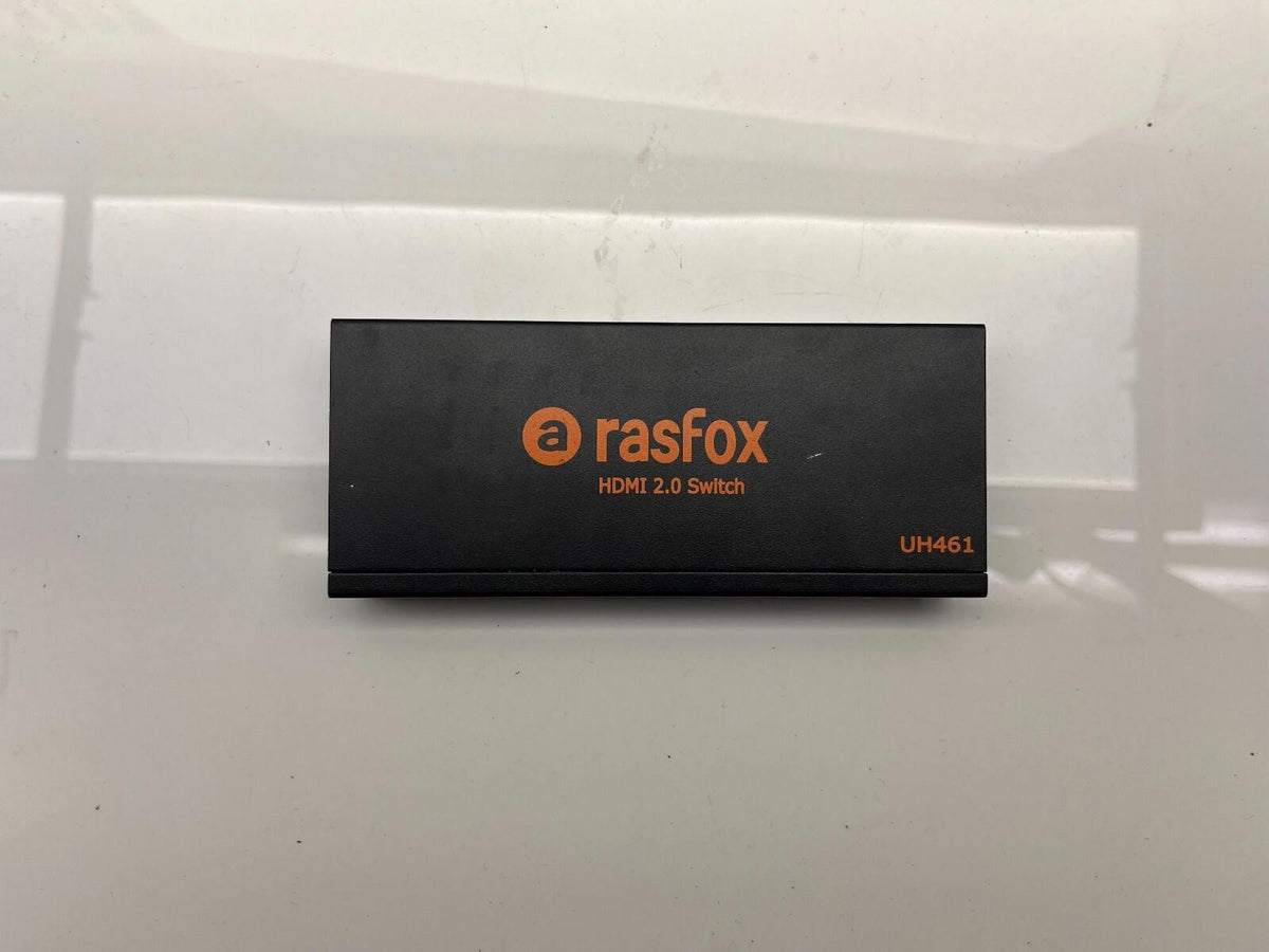 Commutateur HDMI 2.0 Rasfox UH461 4 Entrées 1 Sortie UHD 4K 60Hz