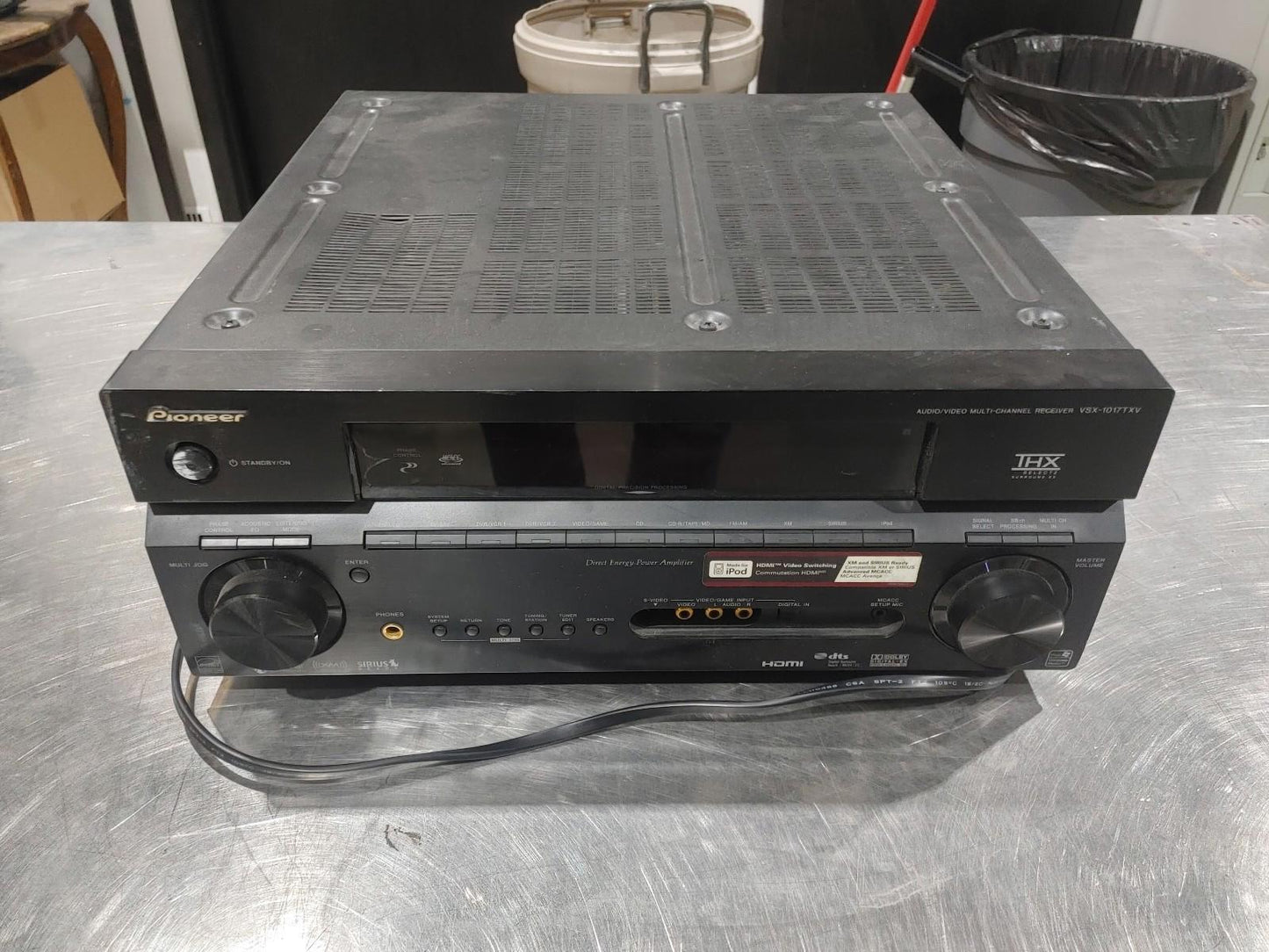 Good Condition Pioneer Audio/Video Multi-Channel Receiver VSX-1017TXV Power Test