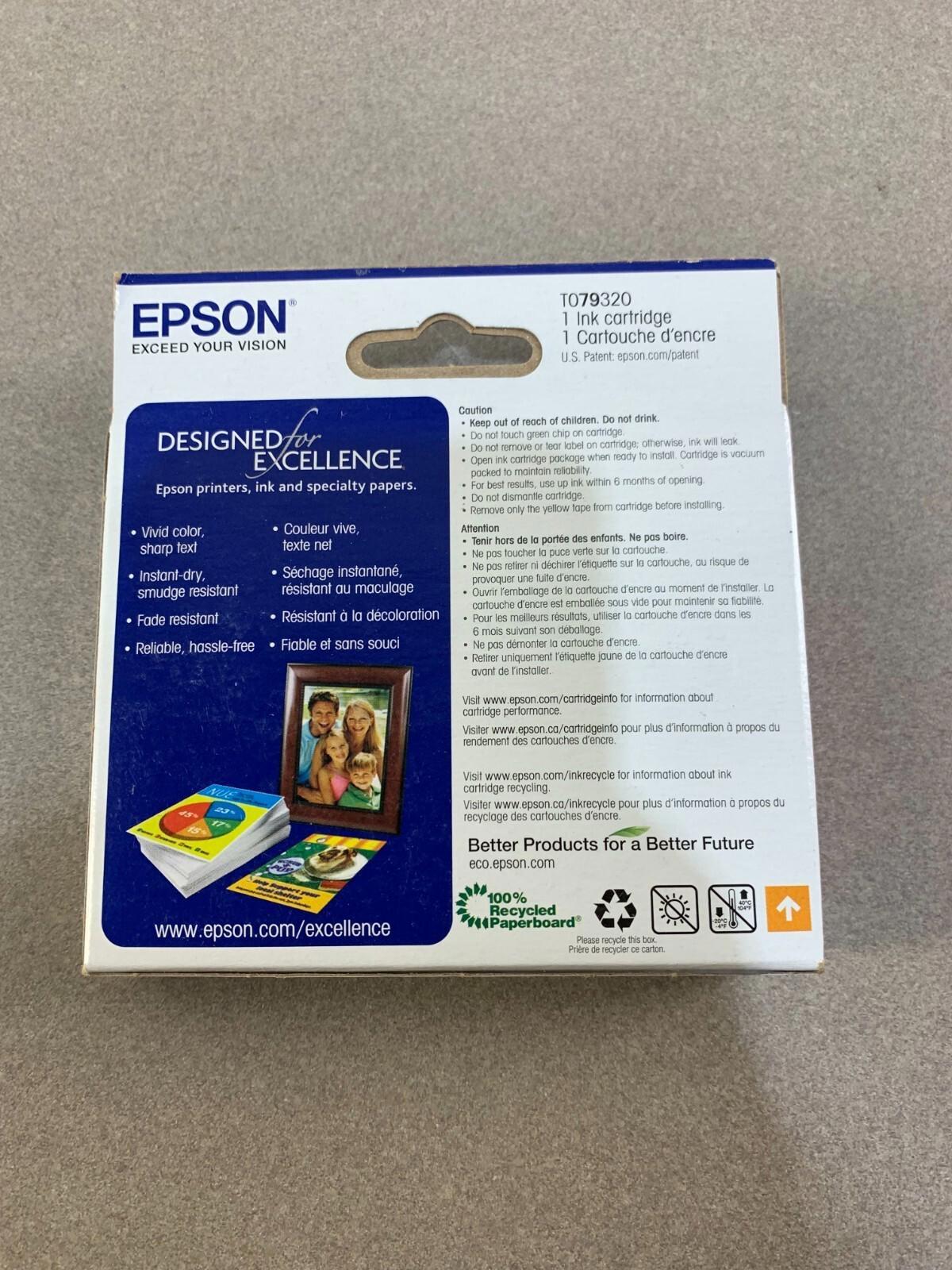 Epson Claria T078620 Light Magenta Ink Cartridge T078620