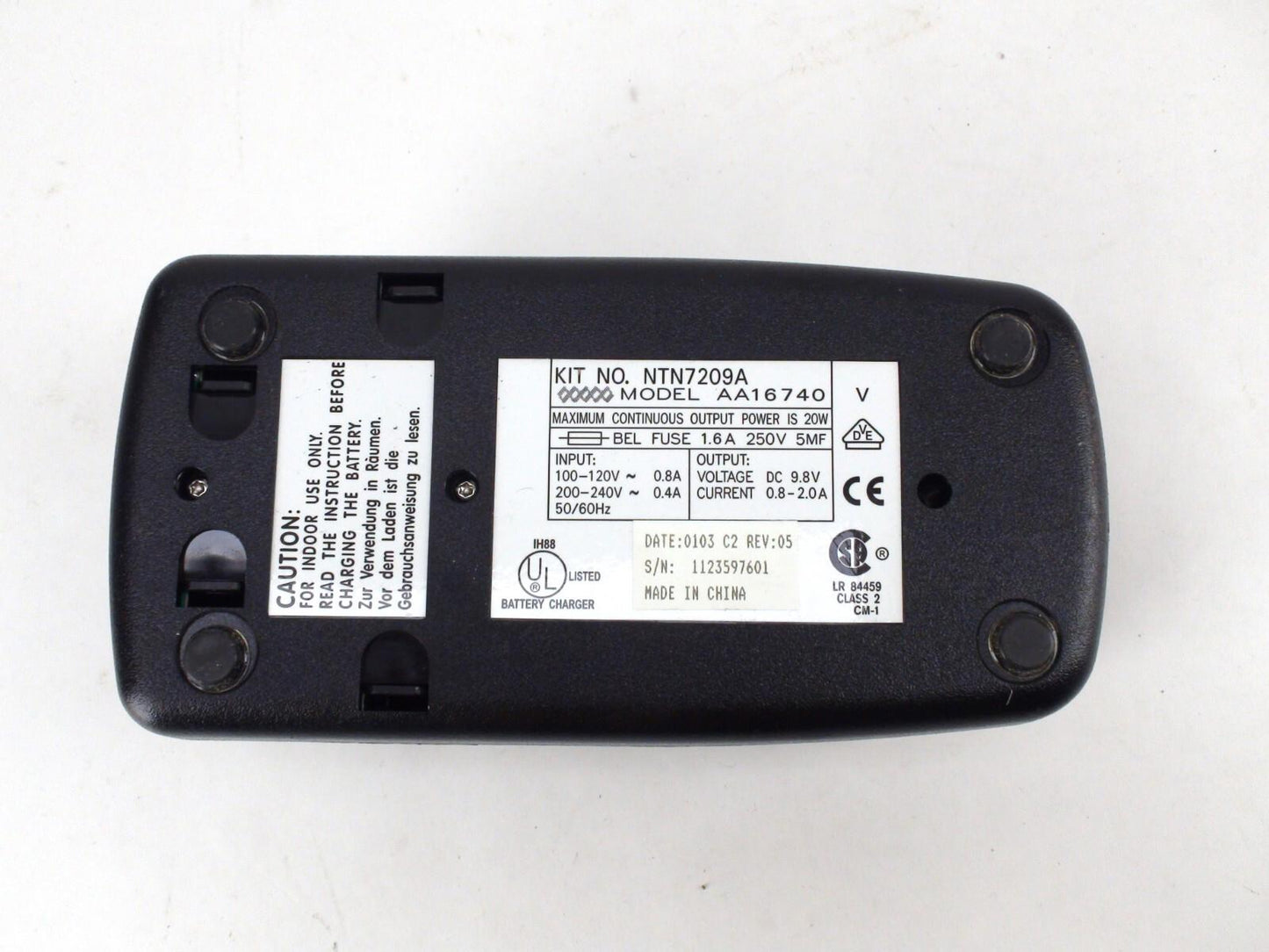 Motorola AA16740 Charging Base & Battery Pack For XTS3000 - Tested, No Cable