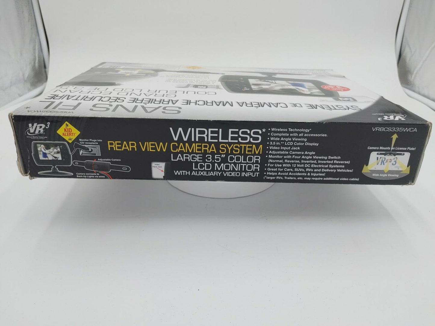 Brand New VR3 Wireless Rear View Camera System Large 3.5" Colour LCD Monitor