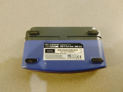 LINKSYS ProConnect Hi-Speed USB 4-port Hub USB 2.0 Black/Blue - Fair