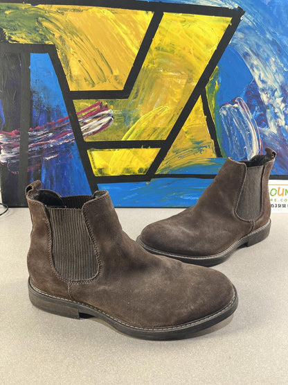 Luca Ferri Men’s Chelsea Boots (Brown, Size 11)