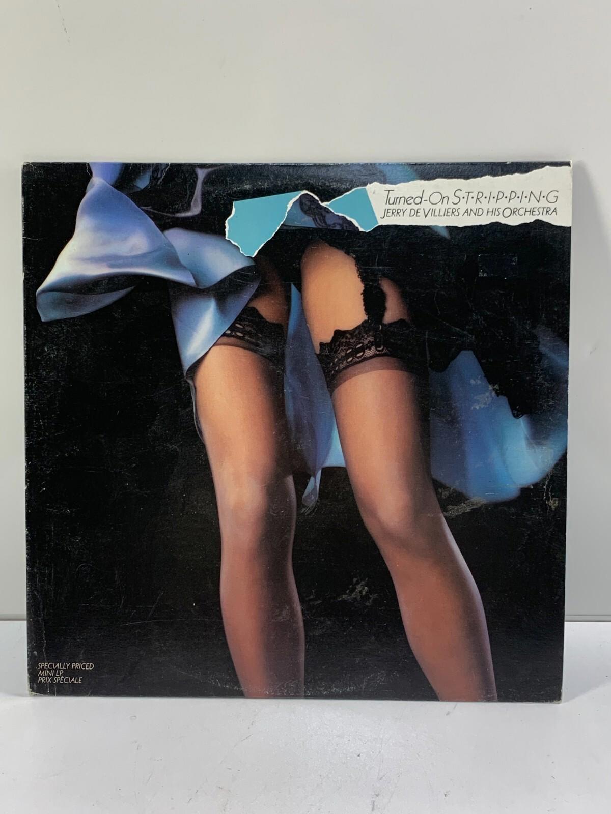 Vinyle rare de Jerry De Villiers And His Orchestra - Turned-On S.T.R.I.P.P.I.N.G.
