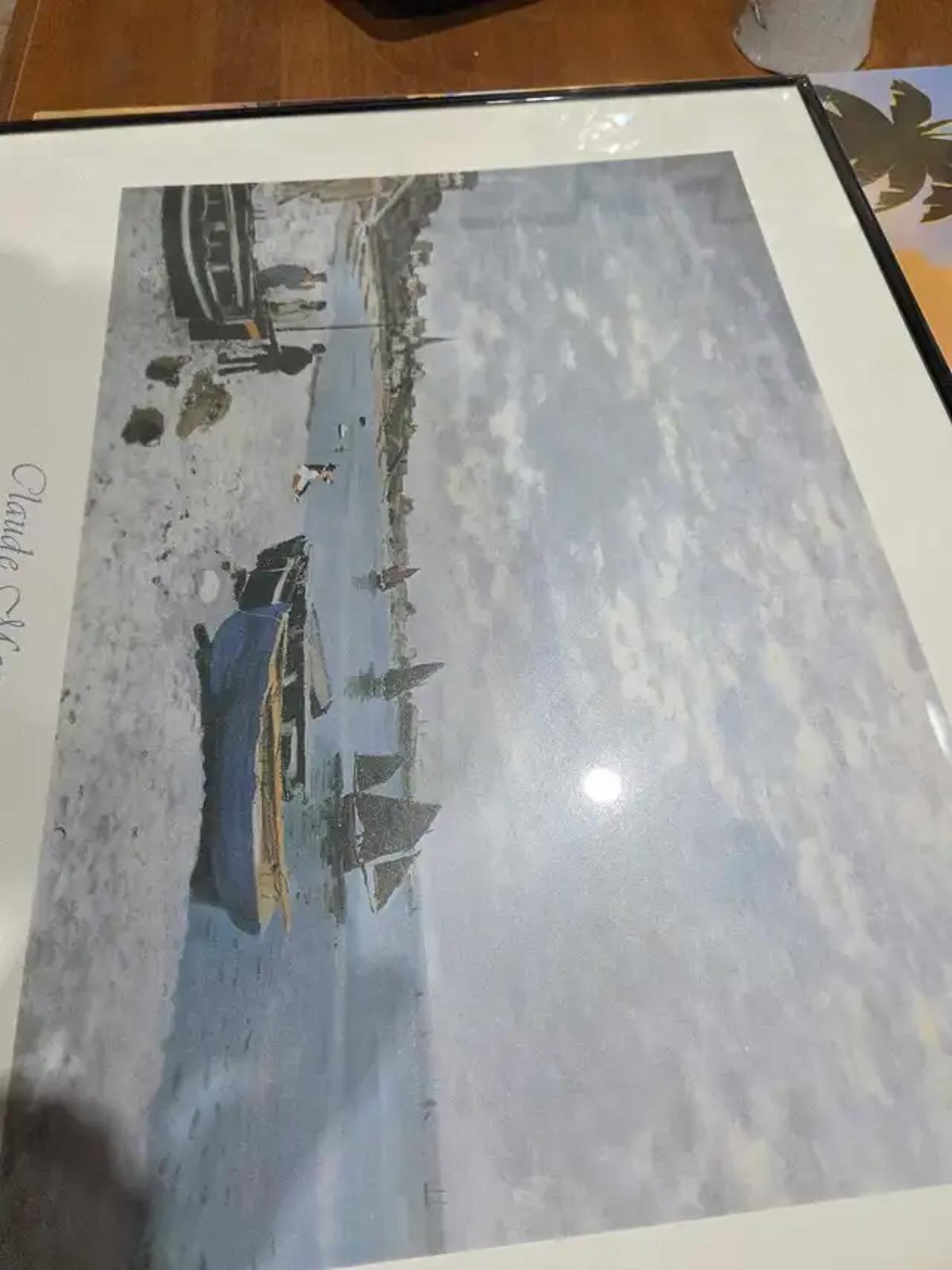 Tirage encadré de Claude Monet, 16 × 20 po