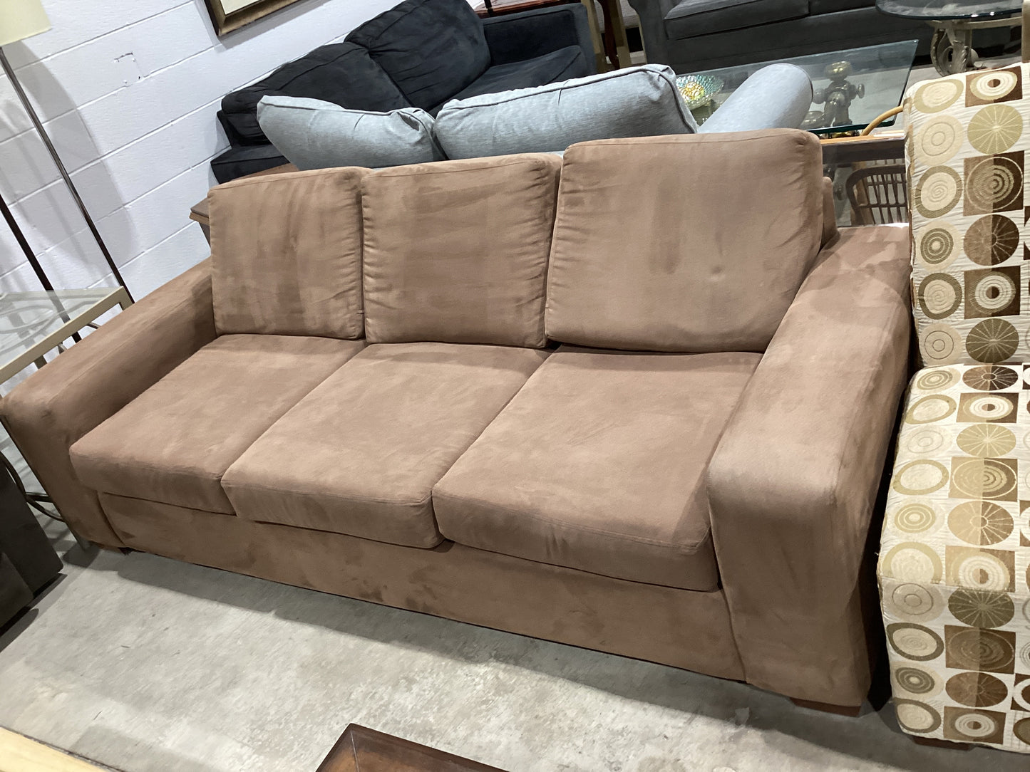 Light brown sofa